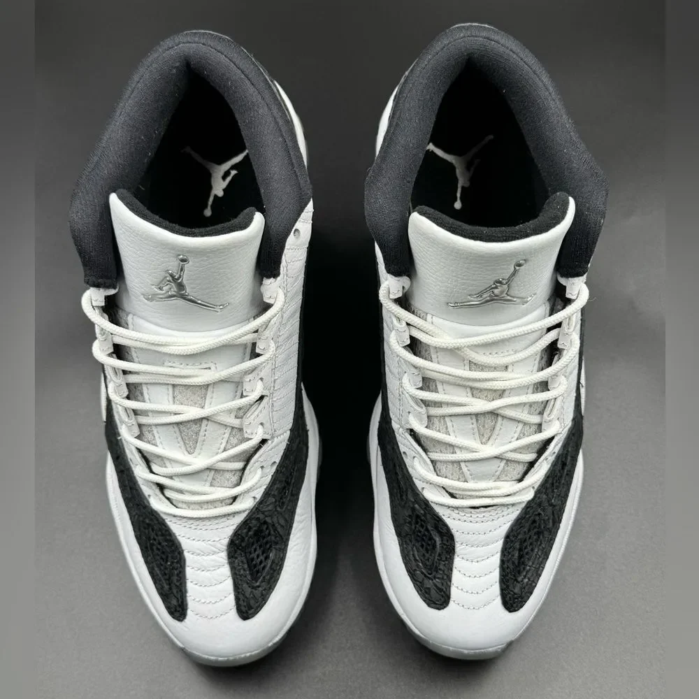 Air Jordan 11 Retro Low IE 'White Black'